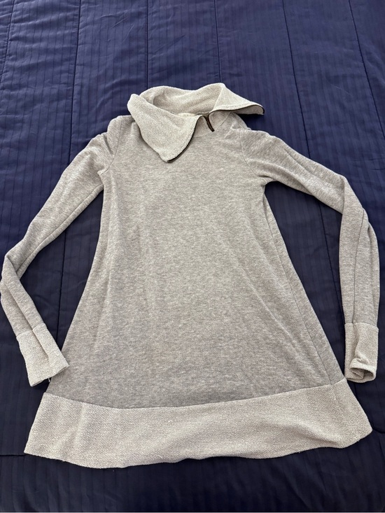 Mon Ami Tops - Mon Ami Zip Neck Lightweight Top Grey